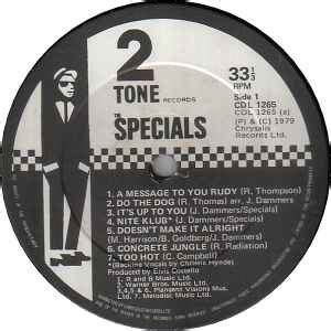 The Specials - Specials (1979, Vinyl) | Discogs