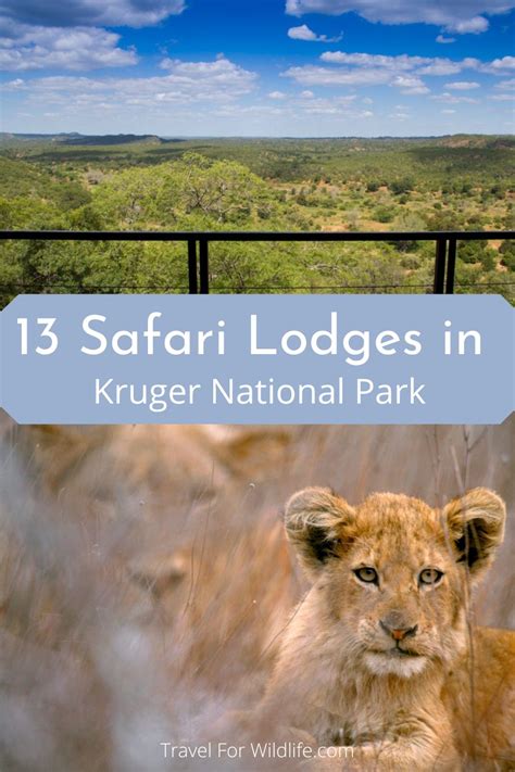 13 Safari lodges in Kruger National Park | Travel For Wildlife