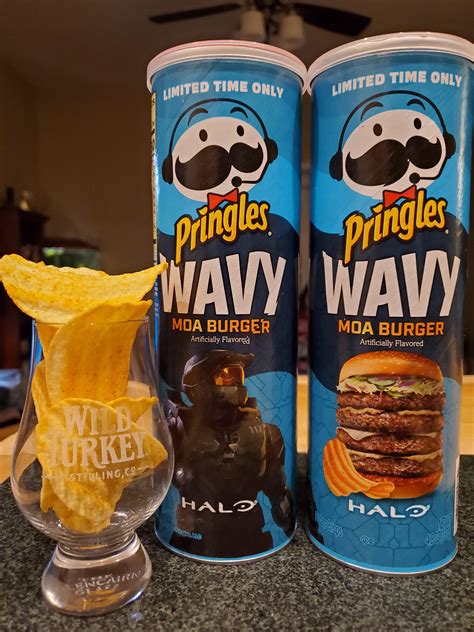 Review #84*: Pringles Wavy - Moa Burger : r/halo