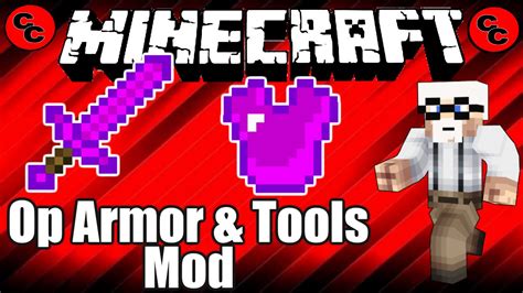 Minecraft Mods: " Op Armor & Tools Mod 1. 7. 10 " - YouTube