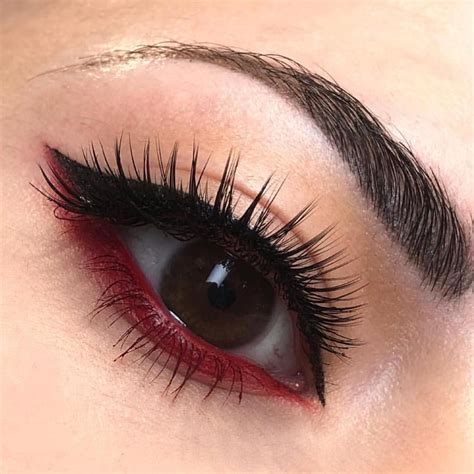 Linda Hallberg Cosmetics on Instagram: “Red waterline looks amazing ...