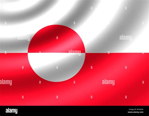 Greenland flag hi-res stock photography and images - Alamy