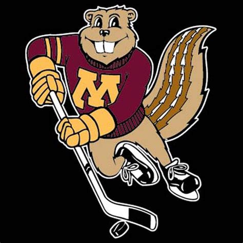 Skating Minnesota goldy Gopher Auto Decal | University of Minnesota ...