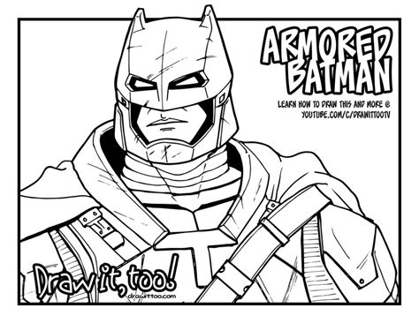 Armored Bat-Fleck! - Draw it, Too!