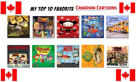 My Top 10 Favorite Cartoons From Canada by Ptbf2002 on DeviantArt