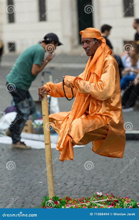 Indian Fakirs Performing Levitation Trick in Rome, Editorial Stock Image - Image of realistic ...