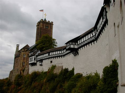 Free Images : building, chateau, wall, tower, landmark, fortification, monastery, eisenach ...