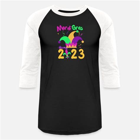 'Happy Mardi Gras 2023 Funny Mardi Gras' Unisex Baseball T-Shirt | Spreadshirt in 2023 | Custom ...