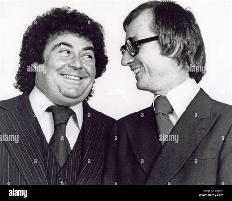 LITTLE AND LARGE UK comedy duo of Syd Little at right and Eddie Large about 1978 Stock Photo - Alamy