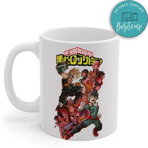 Anime My Hero Academia Mug | Bobotemp