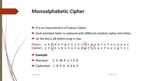 INS: Unit-1 Monoalphabetic Cipher - YouTube