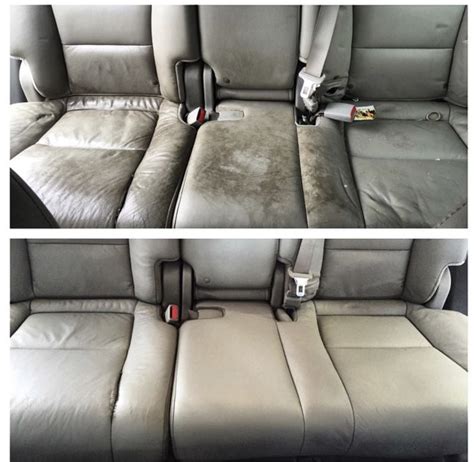 Before and after interior seat cleaning. | Seating, Interior ...