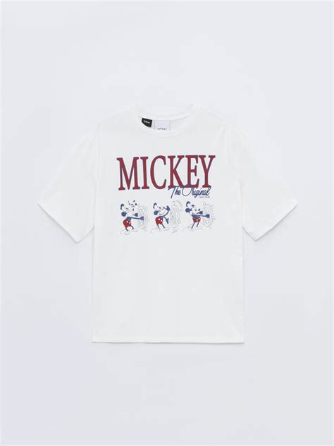 Mickey Mouse ©Disney printed T-shirt - Mickey Mouse - Collabs - CLOTHING - Man - | Lefties Morocco