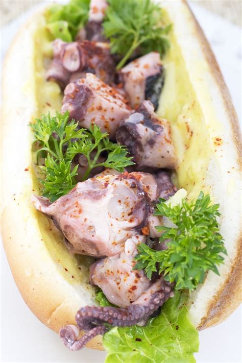 Octopus & Piment d'Espelette Sandwich | Butter fish recipe, Food, Recipes