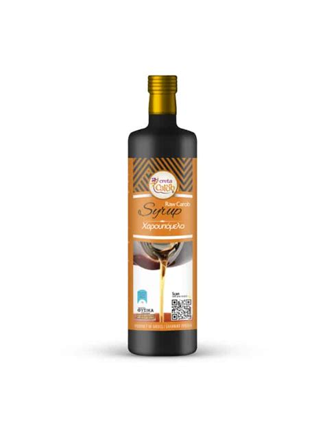 Raw Carob Syrup 350gr | Creta Carob