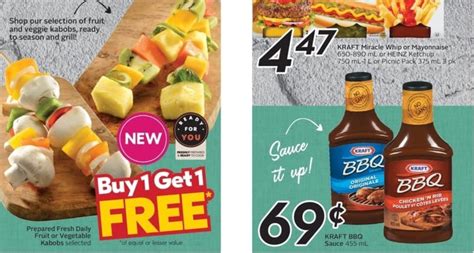 Sobeys Ontario: Kraft BBQ Sauce 455ml 69 Cents May 18th - 24th! - Canadian Freebies, Coupons ...
