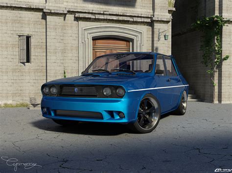 Design : Dacia 1300/1310 tuning ou le retour de la 12 Gordini