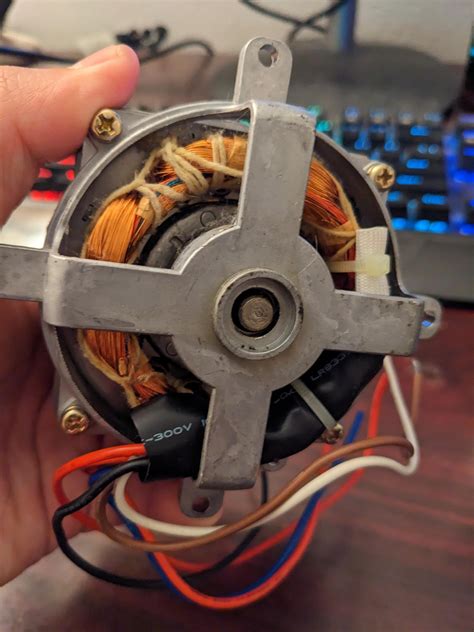 Ripped this motor out of a broken tower fan. Want to use it for hobby, but I'm not sure what ...