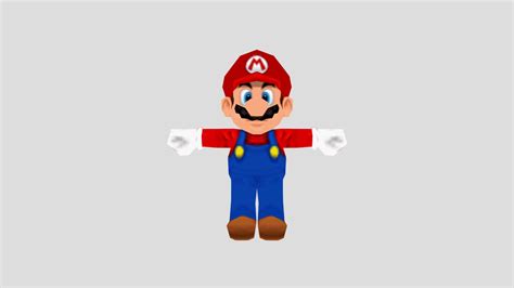 DS DSI - Super Mario 64 DS - Mario - Download Free 3D model by ...