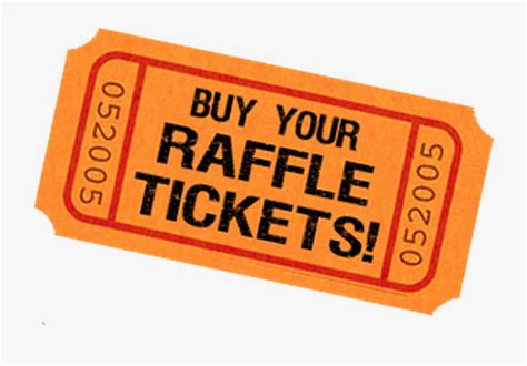 Ticket Clipart Raffle - Buy Your Raffle Tickets , Free Transparent Clipart - ClipartKey