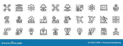 Stem Education Icon Vector Illustration, Education, Science, Technology, Engineering ...