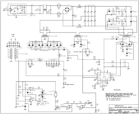 Power Supply Schematic Diagram 12v