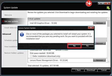 Using the Lenovo System Update Tool | Technical Support Services