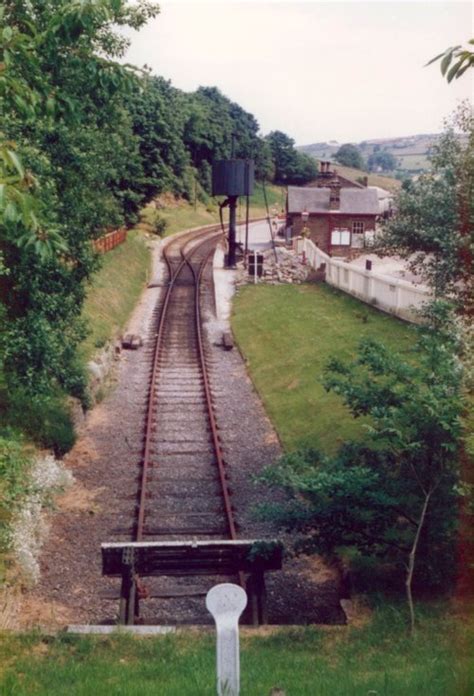 "Oxenhope Station" by Martin Wall at PicturesofEngland.com