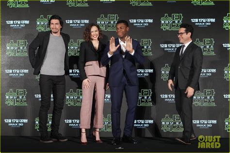 Full Sized Photo of star wars the force awakens cast make their rounds ...