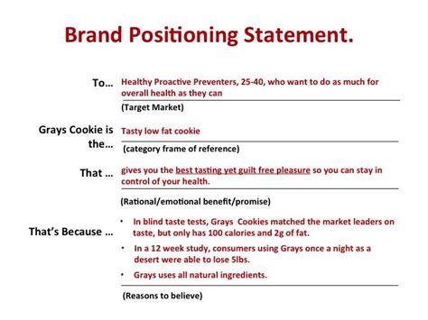 brand promise examples - Google Search | Brand positioning statement ...