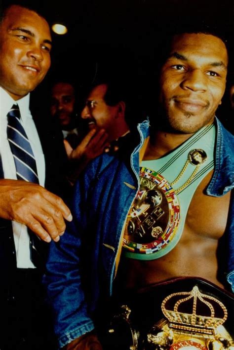 Muhammad Ali and Mike Tyson | Classic sports | Pinterest | Mike tyson ...