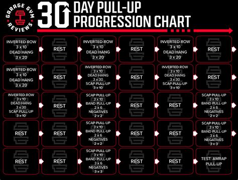 The Ultimate 30-Day Pull-up Progression (2024) | Garage Gym Reviews