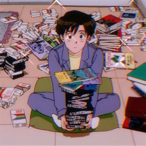 Download 90s Anime Aesthetic Boy And Room Wallpaper | Wallpapers.com