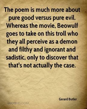 Beowulf Good Vs Evil Quotes. QuotesGram