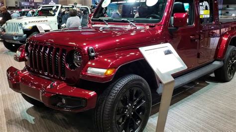 2020 JEEP GLADIATOR OVERLAND HIGH ALTITUDE WALK AROUND REVIEW RED ...