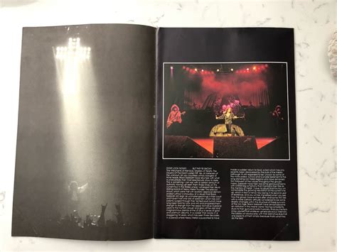 Black Sabbath Mob Rules Tour Concert Program 1981-1982 Vintage | Etsy