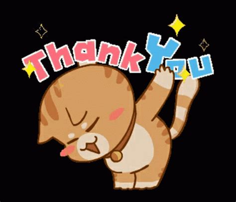 Thank You Cat Bowing Down GIF | GIFDB.com