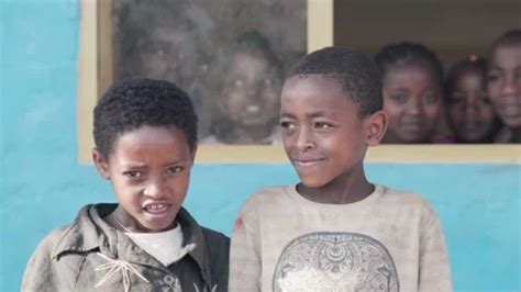 African children playing at school in Et... | Stock Video | Pond5