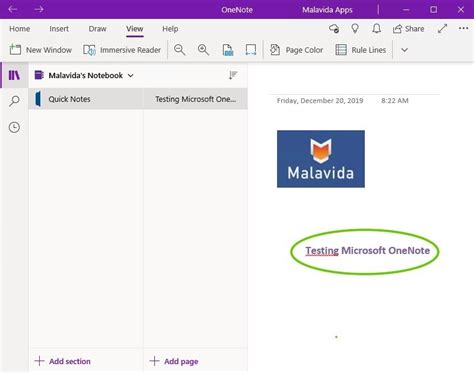 Download Microsoft OneNote for PC / Windows