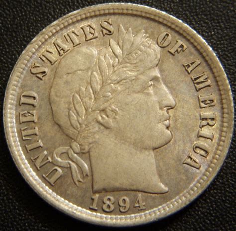 1894 Barber Dime - Nice Mint State Coin — FUBA