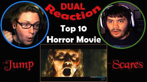 Top 10 Horror Movie Jump Scares DUAL REACTION! | NOSTALGIA! | - YouTube