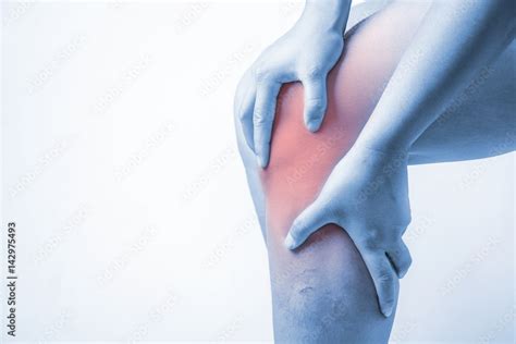 knee injury in humans .knee pain,joint pains people medical, mono tone ...