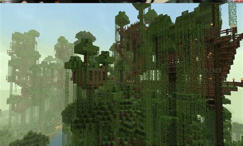 Luxurious Tropical Mansion (looks like elven fortress tough) Minecraft Map