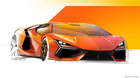 Lamborghini Revuelto | 2024MY | Design Sketch