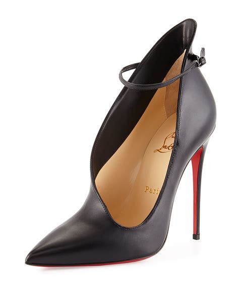 Christian Louboutin Vampydoly Asymmetric Pumps in Black - Lyst