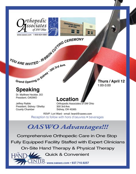 Orthopedic Associates of SW Ohio Grand Opening & Ribbon Cutting