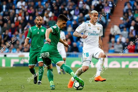 Theo Hernandez Real Madrid Celebrates Goal Editorial Stock Photo ...