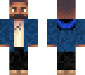 drake de azul | Minecraft Skin