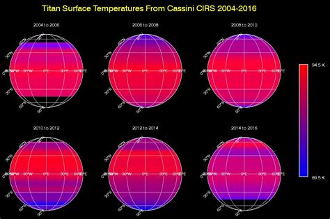 Titan Temperature Lag Maps & Animation | NASA Solar System Exploration