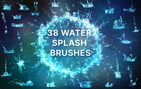 38 Water Splash Brushes by XResch on DeviantArt